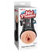 Мастурбатор-вагина в колбе Super Juicy Snatch - Pipedream - в Ангарске купить с доставкой