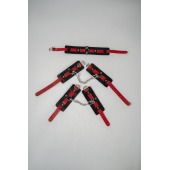 Черно-красный набор фиксаций: наручники, оковы и ошейник - Crazy Handmade - купить с доставкой в Ангарске