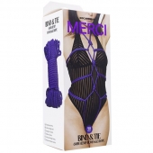 Фиолетовая верёвка для связывания и фиксации Bind Tie - 15,24 м. - Doc Johnson - купить с доставкой в Ангарске