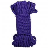 Фиолетовая верёвка для связывания и фиксации Bind Tie - 15,24 м. - Doc Johnson - купить с доставкой в Ангарске