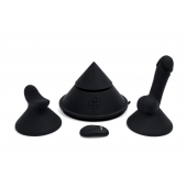 Конусный вибромассажер Cowgirl Cone с 2 насадками - CowGirl - купить с доставкой в Ангарске