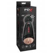 Мастурбатор-вагина с вибрацией Dirty Talk Starter Stroker - Pipedream - в Ангарске купить с доставкой