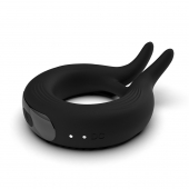 Черное эрекционное кольцо Marry Me Rechargeable Vibrating Cockring - Adrien Lastic - в Ангарске купить с доставкой