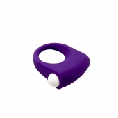 Фиолетовое эрекционное кольцо Puggle Vibrating Ring with Bullet - Adrien Lastic - в Ангарске купить с доставкой