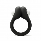 Черное эрекционное кольцо Zippy Vibrating Ring With Bullet - Adrien Lastic - в Ангарске купить с доставкой