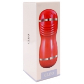 Двусторонний мастурбатор в колбе Cleo - вагина и ротик - Boys of Toys - в Ангарске купить с доставкой