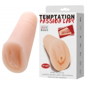 Телесный тугой мастурбатор-вагина Passion Lady - Baile - в Ангарске купить с доставкой