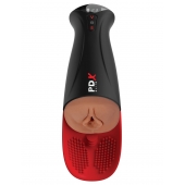 Мастурбатор-вагина в колбе с вибрацией Fuck-O-Matic Pro XL - Pipedream - в Ангарске купить с доставкой