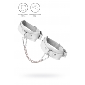 Белые мини-оковы со скруглёнными углами - Pecado - купить с доставкой в Ангарске