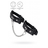 Черные мини-оковы со скруглёнными углами - Pecado - купить с доставкой в Ангарске