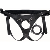 Пояс Hard Brutal для больших насадок - LOVETOY (А-Полимер) - купить с доставкой в Ангарске