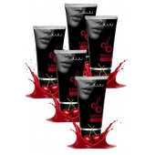 Набор из 5 съедобных лубрикантов JUJU со вкусом вишни - JuJu - купить с доставкой в Ангарске