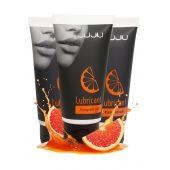 Набор из 3 съедобных лубрикантов JUJU со вкусом грейпфрута - JuJu - купить с доставкой в Ангарске