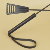 Черный кожаный стек «Сириус» - 60 см. - Sitabella - купить с доставкой в Ангарске