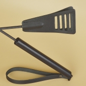 Черный кожаный стек «Сириус» - 60 см. - Sitabella - купить с доставкой в Ангарске