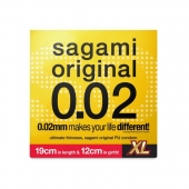 Презерватив увеличенного размера Sagami Original 0.02 XL-size - 1 шт. - Sagami - купить с доставкой в Ангарске