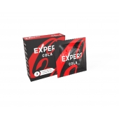 Презервативы с ароматом колы Expert Cola - 3 шт. - Expert - купить с доставкой в Ангарске