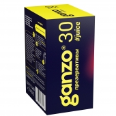 Ароматизированные презервативы Ganzo Juice - 30 шт. - Ganzo - купить с доставкой в Ангарске