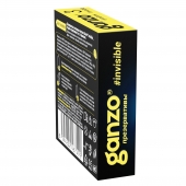 Супертонкие презервативы Ganzo Invisible - 15 шт. - Ganzo - купить с доставкой в Ангарске