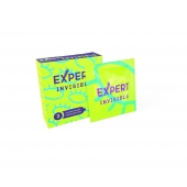 Ультратонкие презервативы Expert Invisible - 3 шт. - Expert - купить с доставкой в Ангарске
