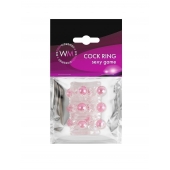 Прозрачная сквозная насадка на пенис с цветными шариками - Erowoman-Eroman - в Ангарске купить с доставкой