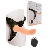 Женский вибрострапон со съемной насадкой и пультом ДУ - Erokay - купить с доставкой в Ангарске