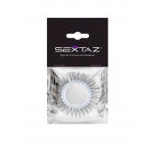 Круглое эрекционное кольцо с длинными «ресничками» - Sextaz - в Ангарске купить с доставкой