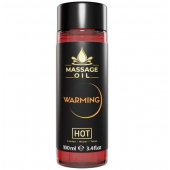 Массажное масло с согревающим эффектом Massage Oil Warming - 100 мл. - HOT - купить с доставкой в Ангарске