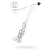 Белая кожаная плеть - 50 см. - Pecado - купить с доставкой в Ангарске