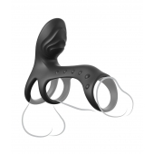 Черная насадка на пенис Ultimate Couples Cage Pro - Pipedream - в Ангарске купить с доставкой