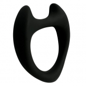 Черное эрекционное кольцо с рожками Wooomy Toro M - Adrien Lastic - в Ангарске купить с доставкой