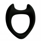 Черное эрекционное кольцо с рожками Wooomy Toro M - Adrien Lastic - в Ангарске купить с доставкой