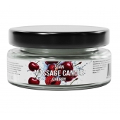 Массажная свеча «Спелая вишня» - 50 мл. - SGAN - купить с доставкой в Ангарске