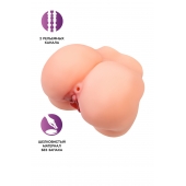 Реалистичный мастурбатор в форме попки с 2 любовными входами - No Name - в Ангарске купить с доставкой