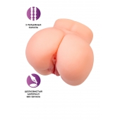 Реалистичный мастурбатор в форме попки с двумя любовными входами - No Name - в Ангарске купить с доставкой