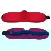 Красная глухая маска на резинке - Sitabella - купить с доставкой в Ангарске