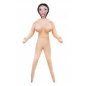 Телесная надувная секс-кукла с пышным бюстом - NMC - в Ангарске купить с доставкой