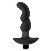 Черный вибромассажер простаты Prostate Massager 03 - 15,2 см. - Blush Novelties - в Ангарске купить с доставкой