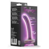 Фиолетовая насадка с гладкой поверхностью Surrender 4.75 Inch Beginner Pegging Dildo - 12 см. - Blush Novelties - купить с доставкой в Ангарске