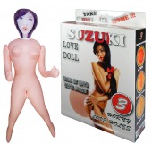 Надувная секс-кукла Suzuki - Boys of Toys - в Ангарске купить с доставкой