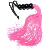 Розовая силиконовая плеть - 35,5 см. - Boys of Toys - купить с доставкой в Ангарске