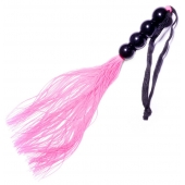 Розовая силиконовая плеть - 35,5 см. - Boys of Toys - купить с доставкой в Ангарске