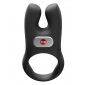 Черное эрекционное виброкольцо Nos - Fun Factory - в Ангарске купить с доставкой