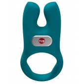 Зеленое эрекционное виброкольцо Nos - Fun Factory - в Ангарске купить с доставкой