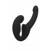 Черный безремневой страпон Share Lite - Fun Factory - купить с доставкой в Ангарске