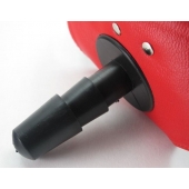 Красные трусики со штырьком для насадки - БДСМ Арсенал - купить с доставкой в Ангарске