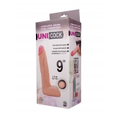 Фаллическая насадка Харнесс UNICOCK 9  - 24 см. - LOVETOY (А-Полимер) - купить с доставкой в Ангарске