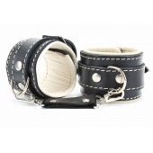 Оковы на руки со светлым подкладом - БДСМ Арсенал - купить с доставкой в Ангарске