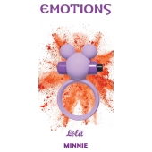 Сиреневое эрекционное виброколечко Emotions Minnie - Lola Games - в Ангарске купить с доставкой