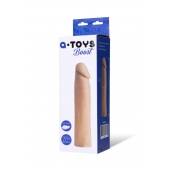 Реалистичная насадка с ярко выраженной головкой - 16,5 см. - A-toys - в Ангарске купить с доставкой